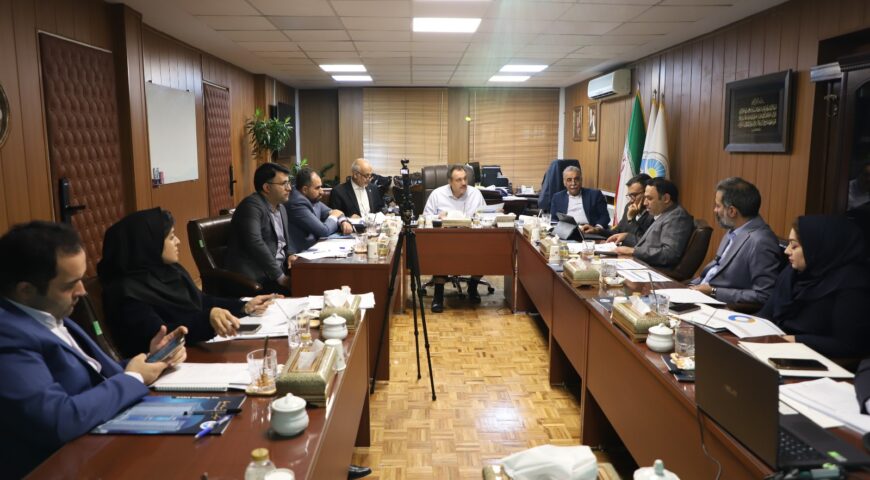 عملکرد شرکت بیمه ایران معین تا بهار ۱۴۰۴ در جلسه پایش زیر نظر دکتر محمدرضا جواهری تفتی بررسی شد